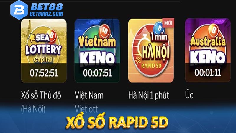 xổ số Rapid 5D